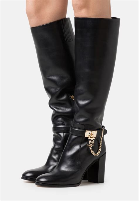 botas de michael kors|Michael Kors leather platform boots.